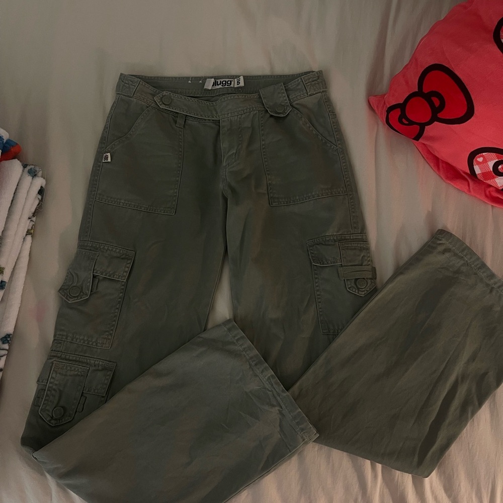 Plugg Khaki Trousers